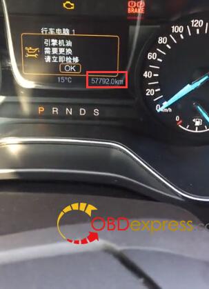 lonsdor k518 change mondeo km 9 - Lonsdor K518ISE Adjustment Mileage Test:Ford Mondeo 2014 - Lonsdor K518ISE Adjustment Mileage Test:Ford Mondeo 2014