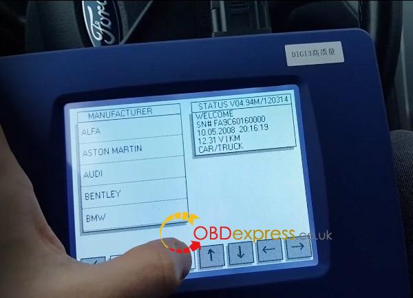 digiprog 3 ford mondeo odometer correction 7 - How to change mileage for Ford Mondeo using Digiprog 3 - How to change mileage for Ford Mondeo using Digiprog 3