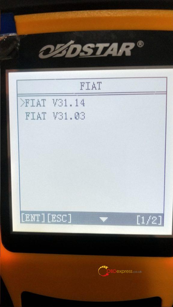 Obdstar X300m Update Fiat V31 14 01