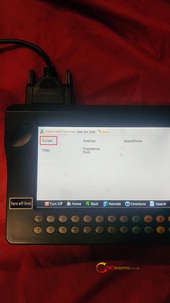 Benz W166 Mileage Correction Via Digimaster3 03