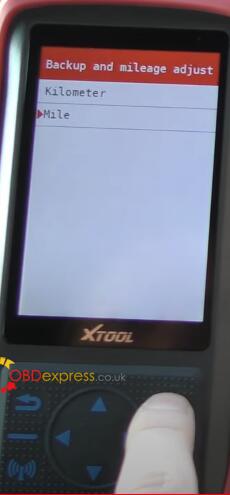 Chevrolet Mileage Xtool X100pro2 8