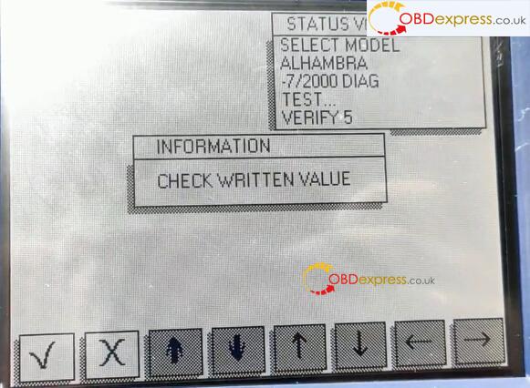 Diprog3 Odometer Correction Seat 8