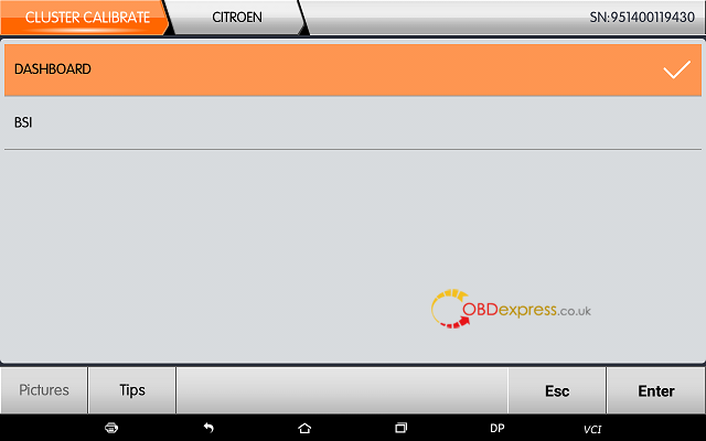 Obdstar Dp Plus Citroen Mileage Programming 01