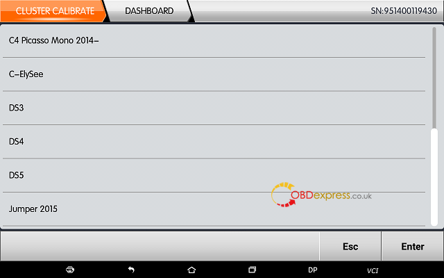 Obdstar Dp Plus Citroen Mileage Programming 03