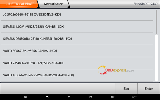 Obdstar Dp Plus Peugeot Mileage Programming 07