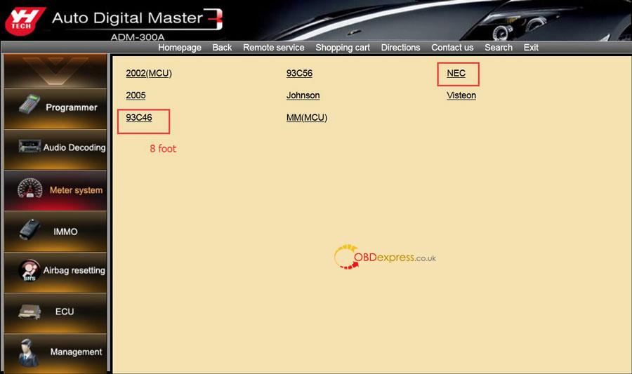 Digimaster 3 Renault Megane 2 Phase 2 Mileage Programming 05