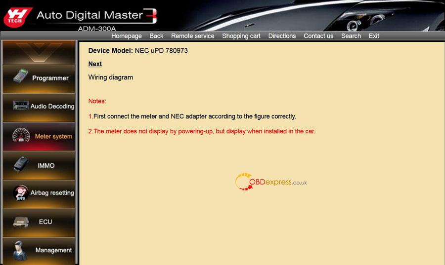 Digimaster 3 Renault Megane 2 Phase 2 Mileage Programming 07