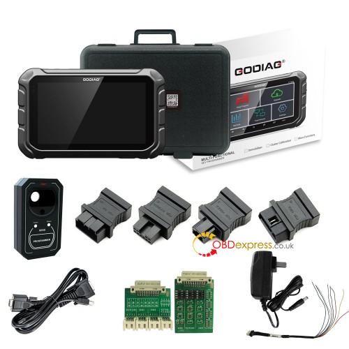 GODIAG GD801 OBD odometer correction tool function support vehicle list