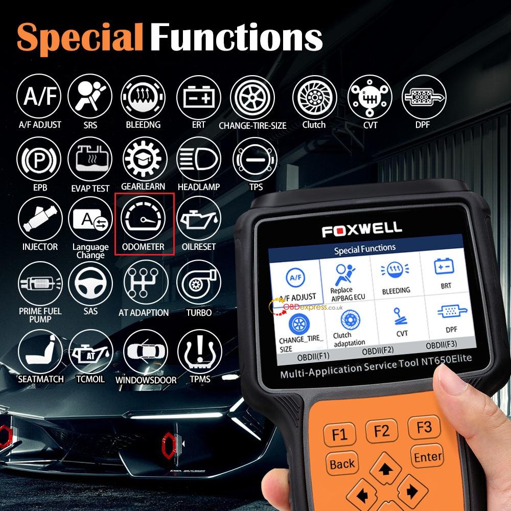 initialize Odometer Instrument Cluster