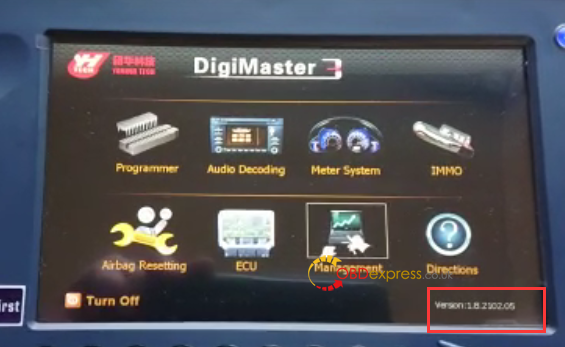 Digimaster 3 Software Upgrade Connect error 11001 (0x2AF9)