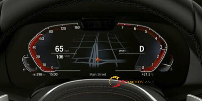 Yanhua Special Filter makes it possible to modify the mileage of BMW ID7 dashboard