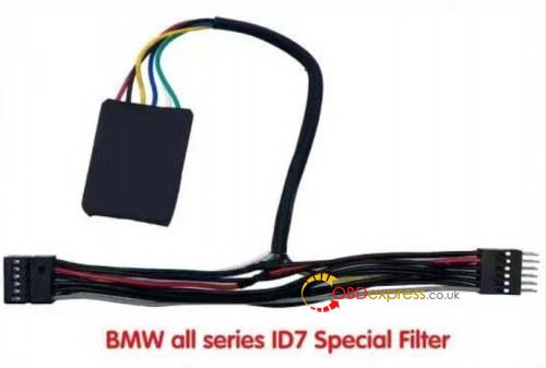 Yanhua Special Filter makes it possible to modify the mileage of BMW ID7 dashboard