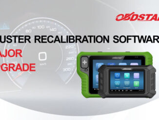 OBDSTAR Cluster Recalibration Software Update