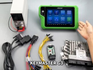 How to calibrate mileage of Renault Delphi DCM3.4 using OBDSTAR G3