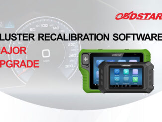 OBDSTAR ODO Calibration Update_Audi Toyota Hyundai