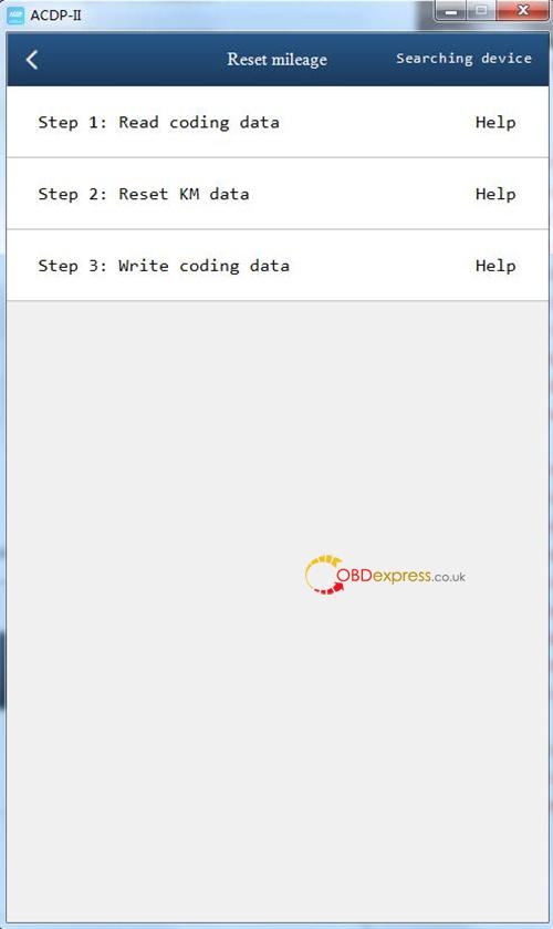 Yanhua Mini ACDP Module 38_BMW BDC2 Vehicle Mileage Reset