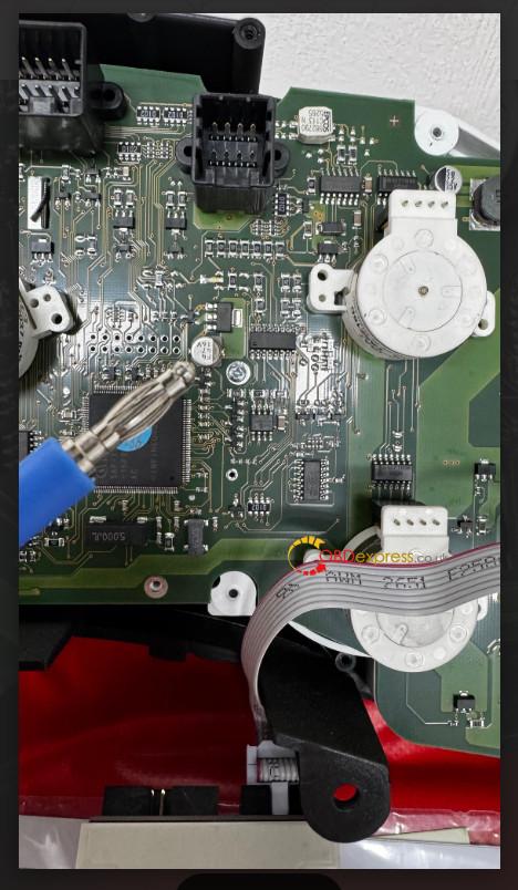 Yanhua Digimaster 3 adjusts mileage for Ferrari F430