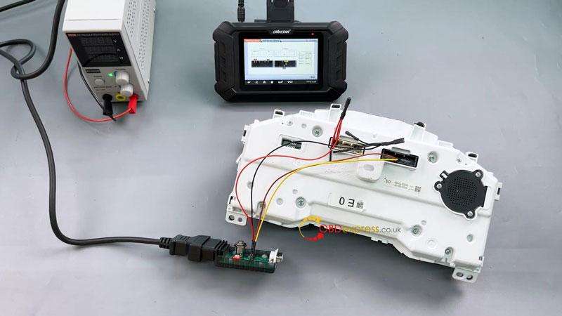 How to Calibrate Mileage TOYOTA R7F701441 Dash with OBDSTAR ODO Master