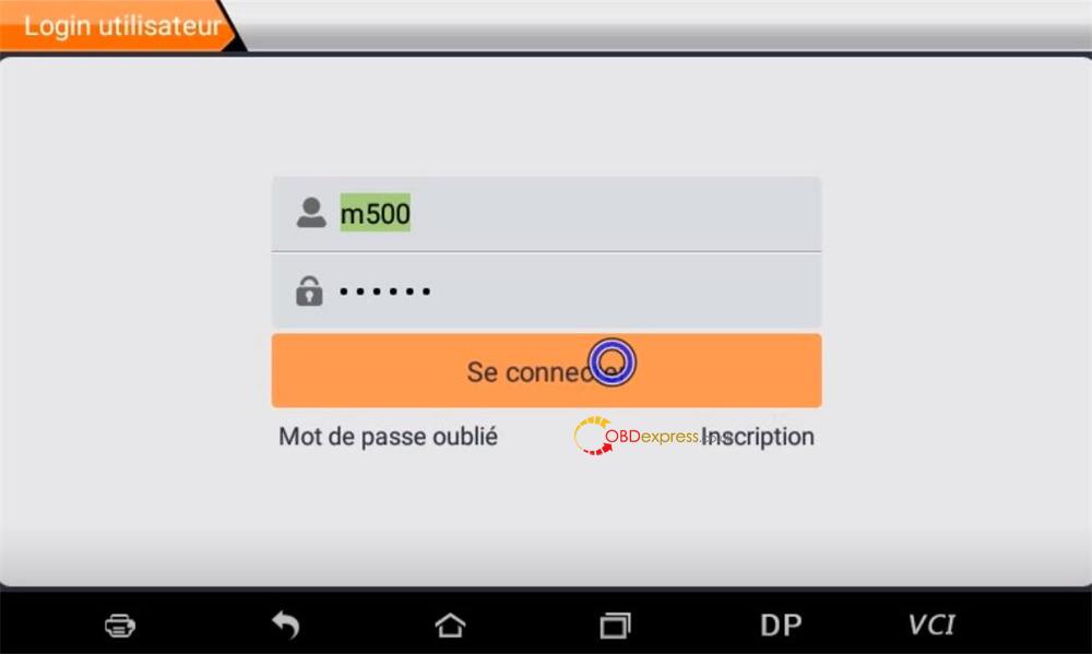 Changed language in OBDSTAR ODOMaster