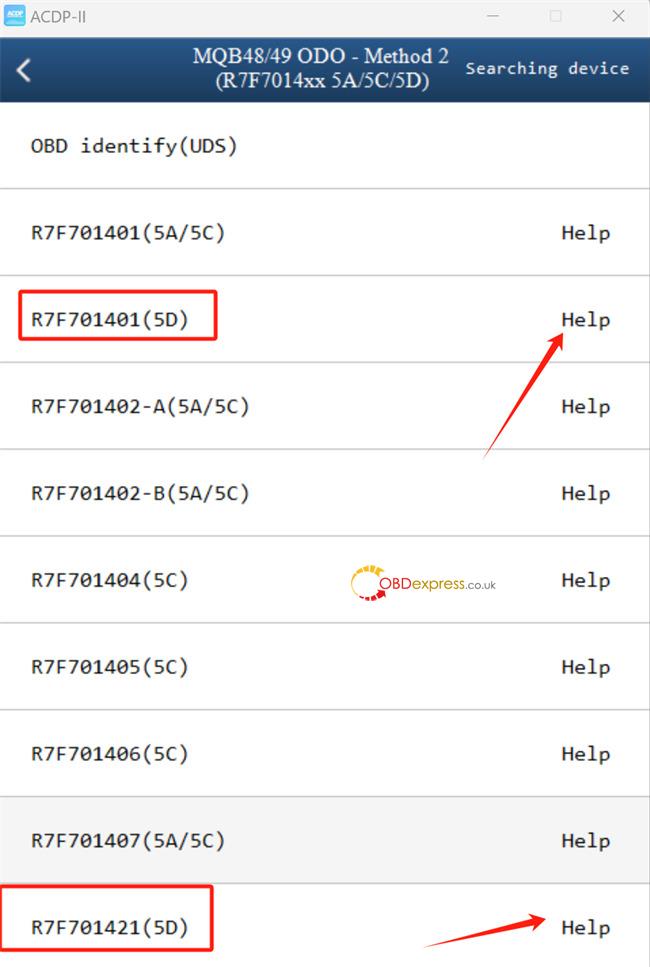 Yanhua ACDP Module 34 Mileage calibration for VW MK8 Golf 5D