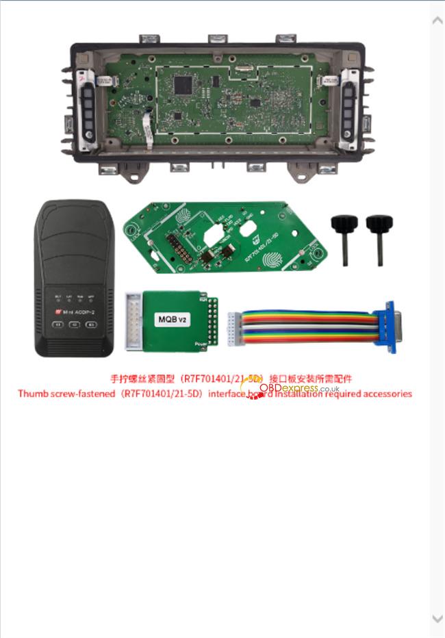 Yanhua ACDP Module 34 Mileage calibration for VW MK8 Golf 5D