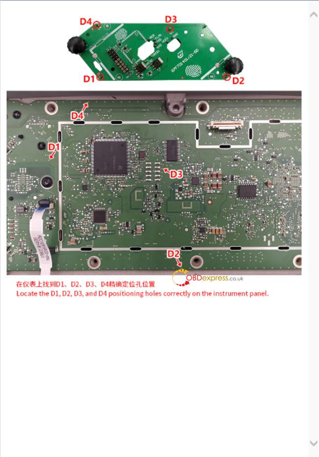 Yanhua ACDP Module 34 Mileage calibration for VW MK8 Golf 5D