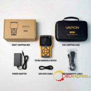 VAPON VP360 OBD Odometer Correction Tool Overview