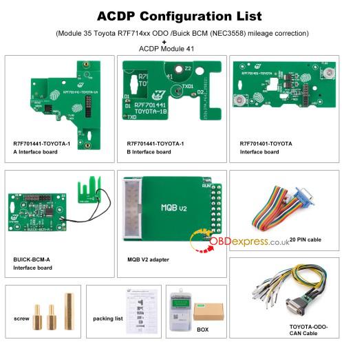 YANHUA ACDP Module 41 + YANHUA ACDP Module 35